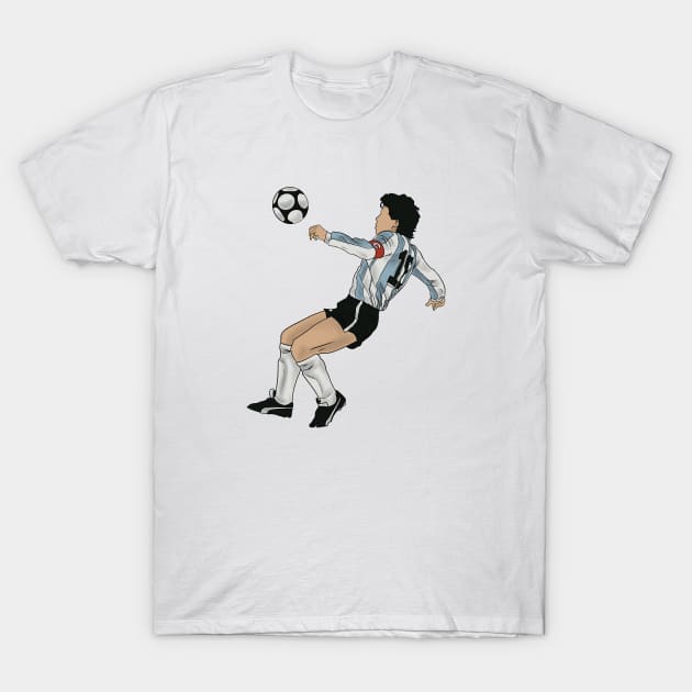 Diego Maradona T-Shirt by SickSticksCo